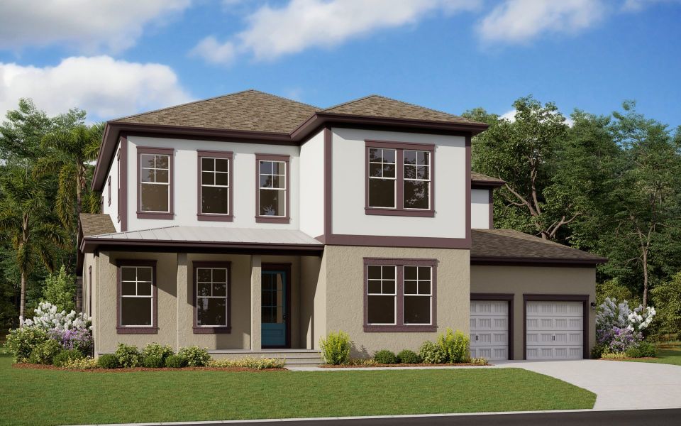 New construction Single-Family house Prescott - 70' Homesites, 8704 Crick Alley, Orlando, FL 32827 - photo