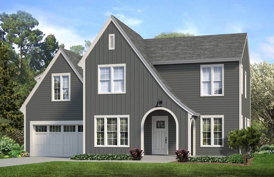 New construction Single-Family house The Laurel, 2301 West Morehead Street, Unit A, Charlotte, NC 28208 - photo