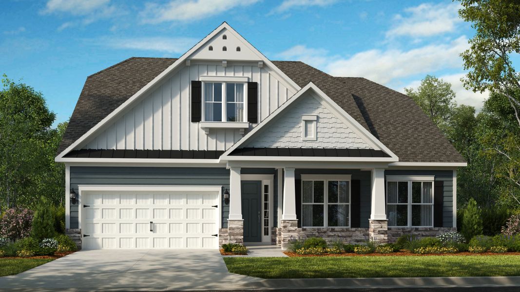 New construction Single-Family house Carlyle, 2118 Indigo Branch Rd, Indian Land, SC 29707 - photo