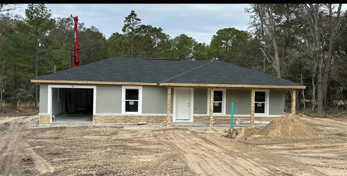 New construction Single-Family house 52 Bay Road, Ocklawaha, FL 32179 - photo