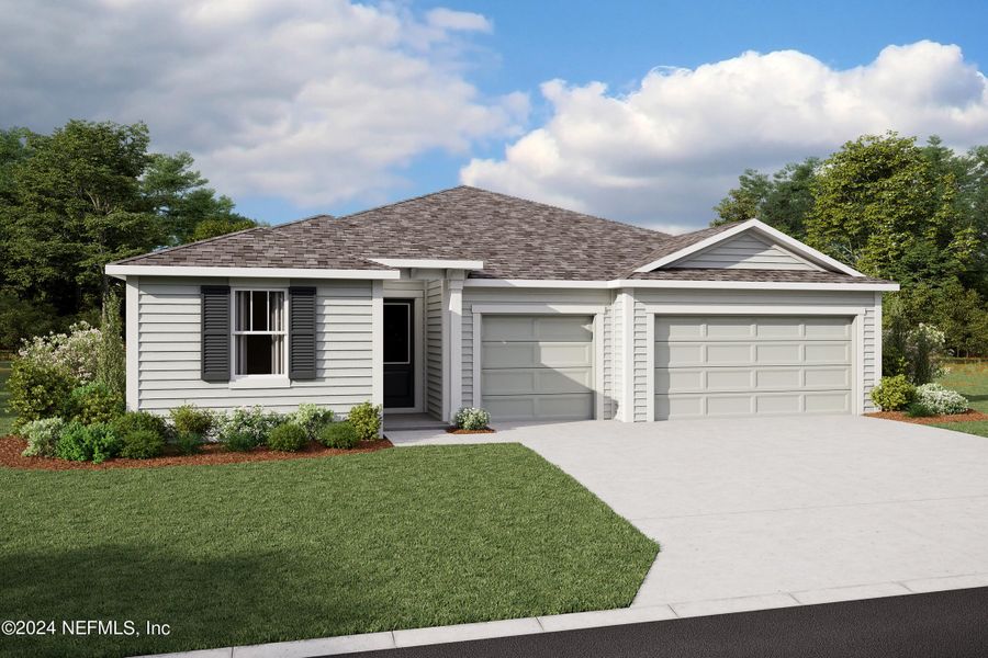 New construction Single-Family house 10590 Melody Meadows Road, Jacksonville, FL 32257 Laraine- photo