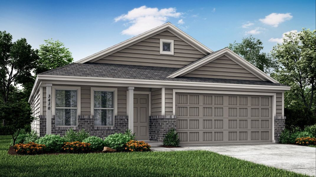 New construction Single-Family house 5815 Rock Maple Drive, Princeton, TX 75407 Fullerton- photo