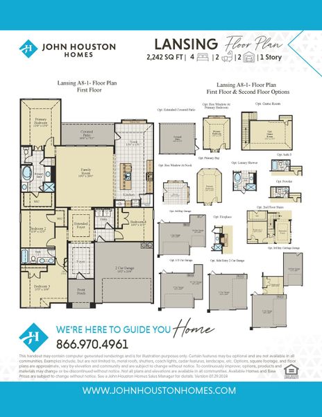 Lansing A8-1 Floor Plan