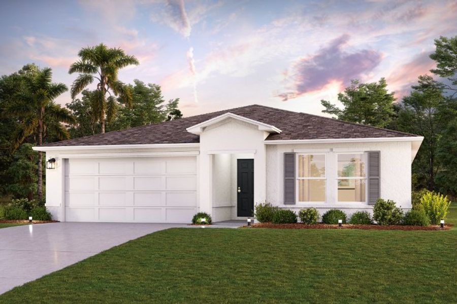 New construction Single-Family house 3528 Dahlia Drive, Lake Hamilton, FL 33851 BRASELTON- photo