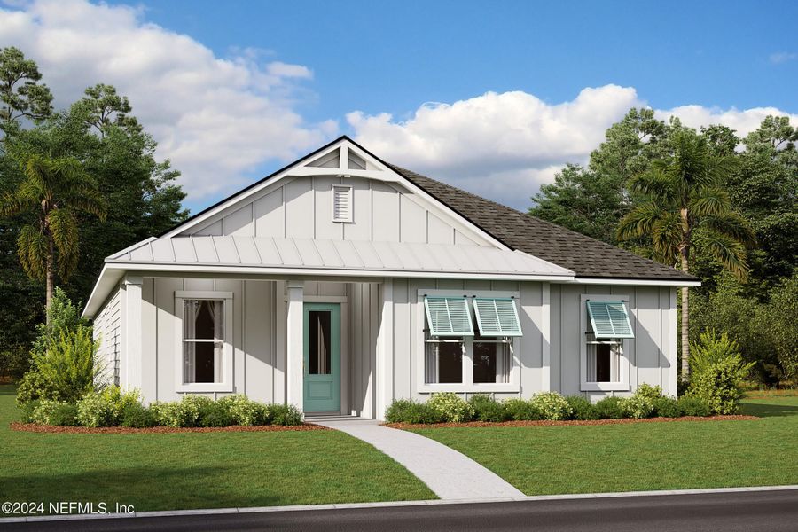 New construction Single-Family house 45 Recreation Lane, Ponte Vedra, FL 32081 The Silver at Seabrook Village- photo