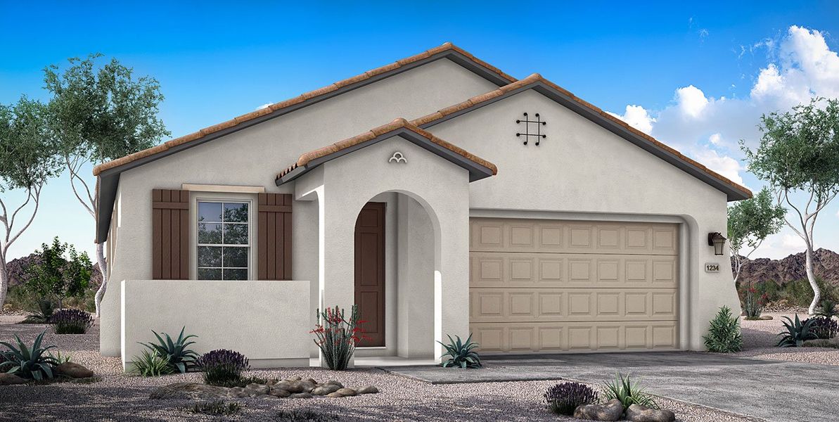New construction Single-Family house Mica, 43432 N Hinoki St, Queen Creek, AZ 85140 - photo