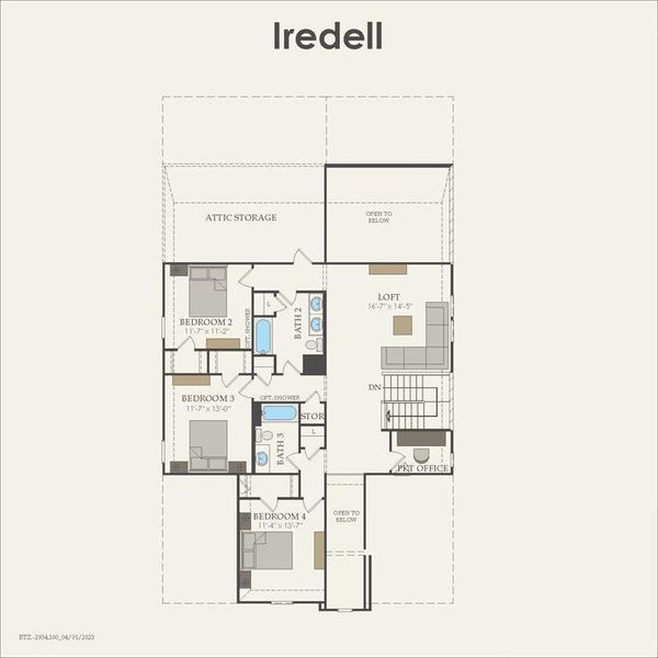 2nd Floor plan