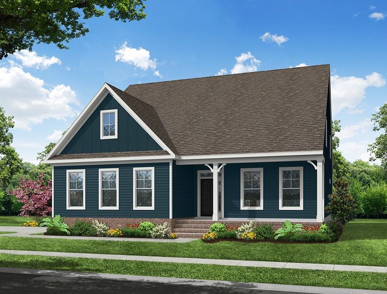 New construction Single-Family house Cooper, 150 Green Haven Boulevard, Youngsville, NC 27596 - photo