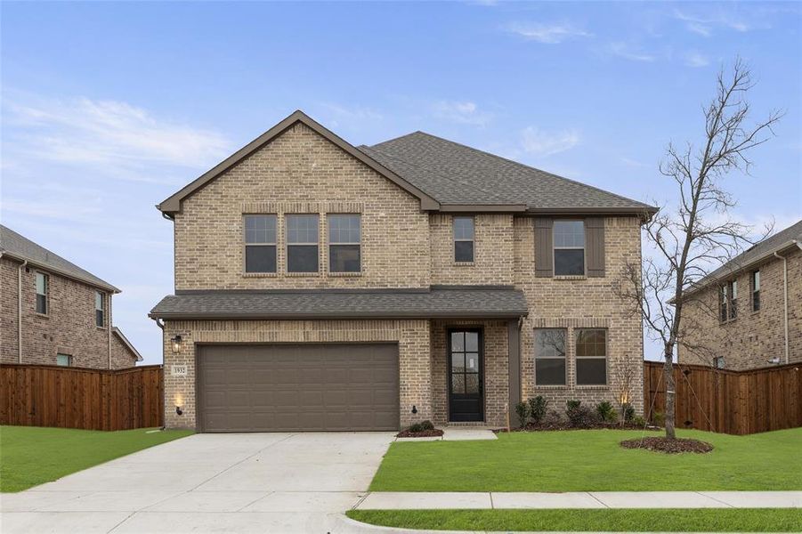 New construction Single-Family house 1932 Sand Springs Street, Forney, TX 75126 Caldwell Homeplan- photo