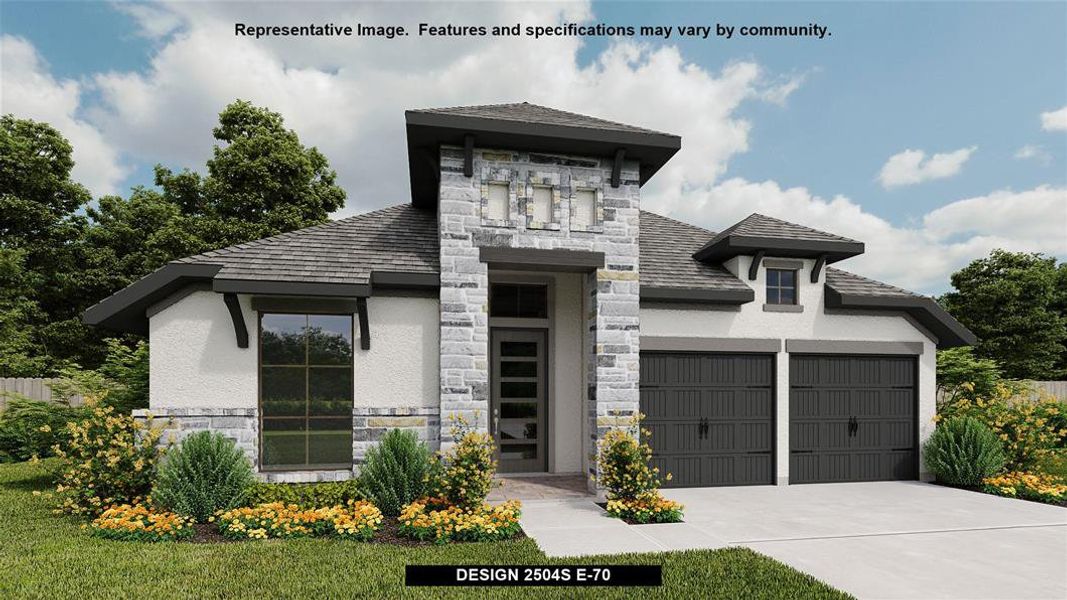New construction Single-Family house Design 2504S, 2809 Pearl Barley, Seguin, TX 78155 - photo