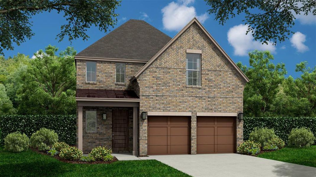 New construction Single-Family house 3545 Damsel Mackenzie, Lewisville, TX 75056 Plan 1192- photo