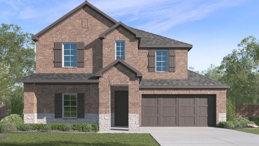New construction Single-Family house 413 Willowmore Dr, Little Elm, TX 75068 HOLLY- photo