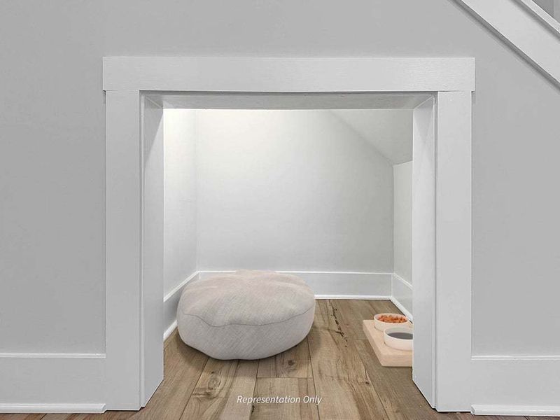 Pet Palace Under Stairs