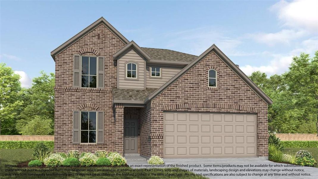 Welcome home to 27143 Peaceful Cove Drive located in Sunterra and zoned to Katy ISD. Note: Sample product photo. Actual exterior and interior selections may vary by homesite.