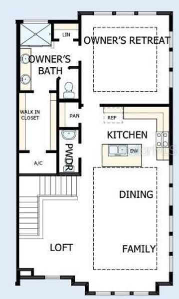 Floor Plan Second Floor