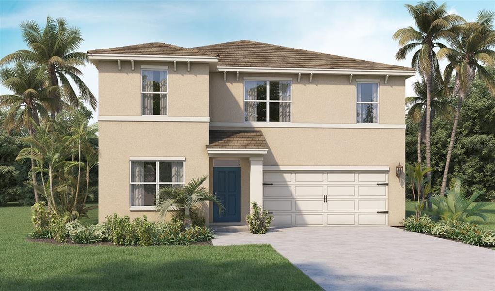 New construction Single-Family house 3473 Bowthorpe Lane, Apopka, FL 32703 Stamford- photo