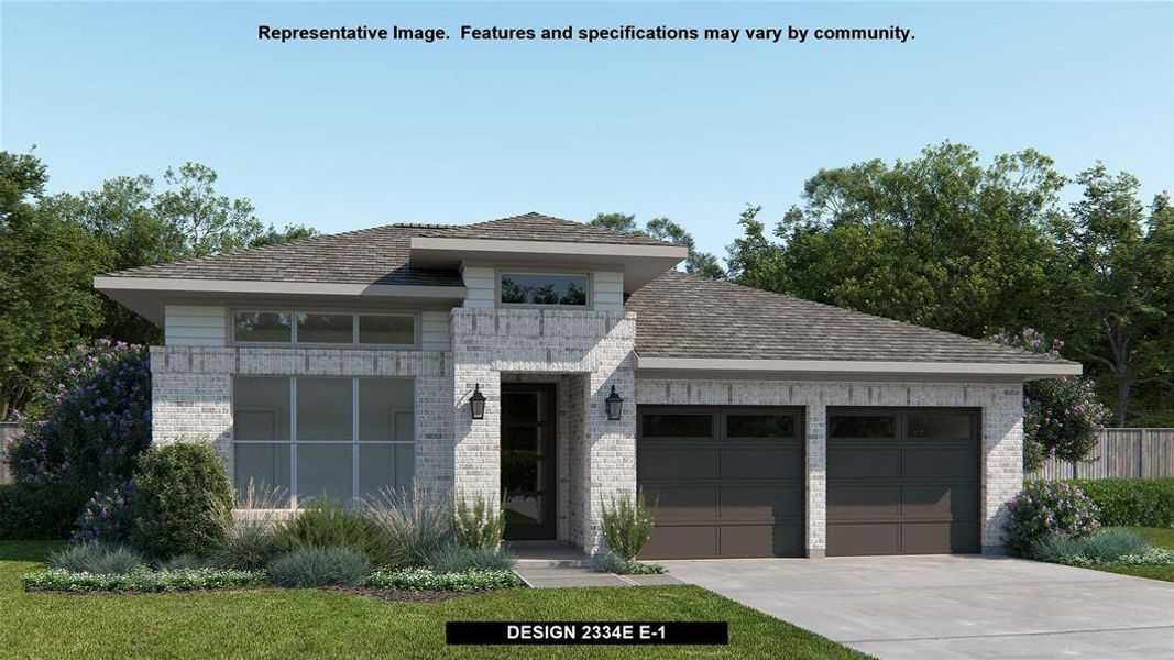 New construction Single-Family house Design 2334E, 222 Navarro, Boerne, TX 78006 - photo