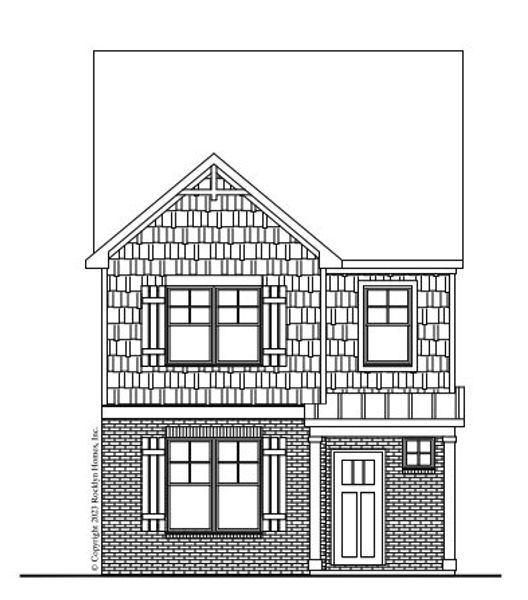 New construction Townhouse house Glen, 1584 Old Salem Rd, Conyers, GA 30013 - photo