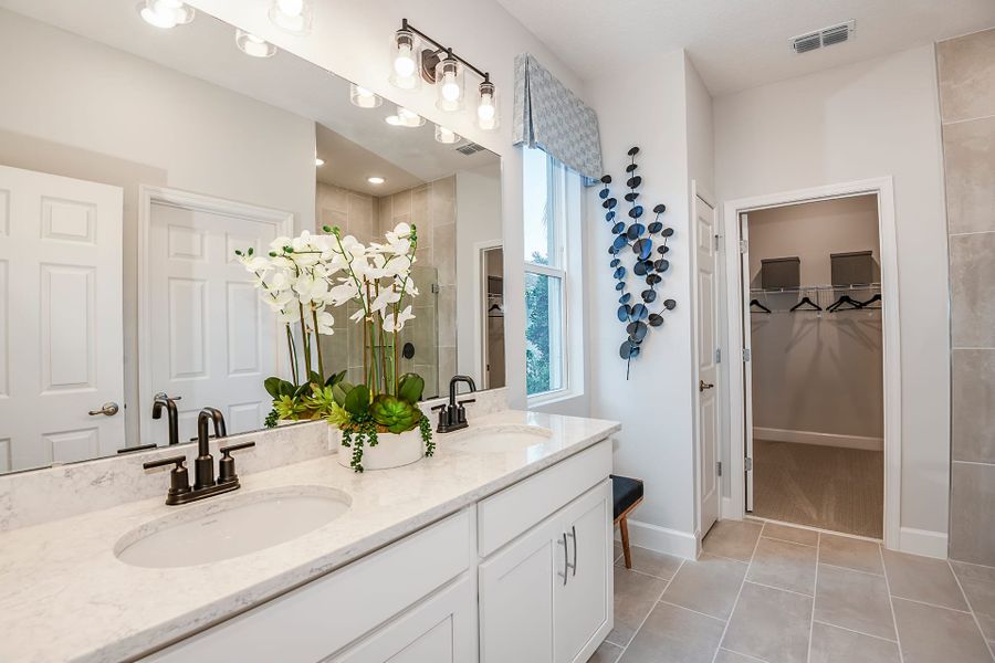 Primary Bathroom | Gasparilla | New Homes in Florida | Landsea Homes