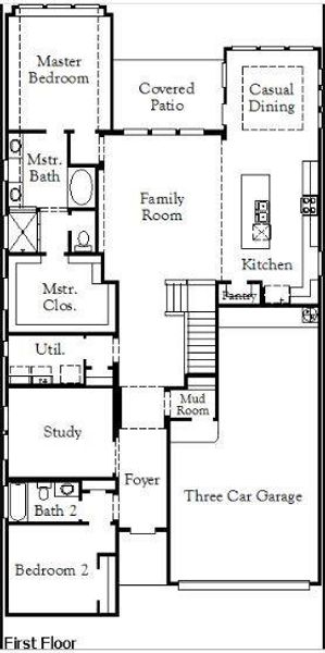 Gallitan 1st floor diagram