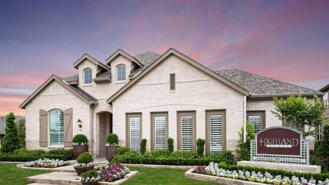 New construction Single-Family house Davenport Plan, 340 Lacy Oak Lane, Waxahachie, TX 75165 - photo