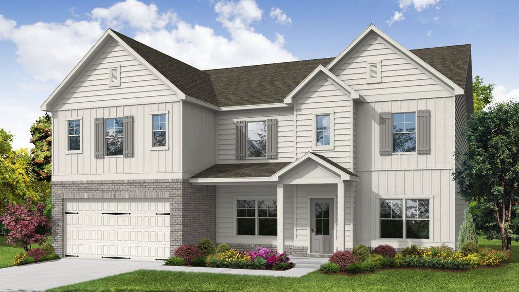 New construction Single-Family house McKinley II, 4895 Sultana Way Sw, Atlanta, GA 30331 - photo