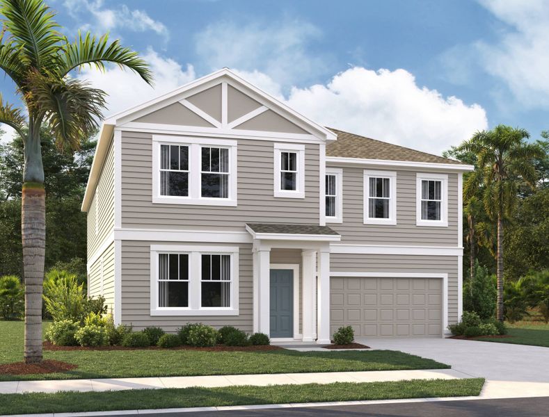 New construction Single-Family house Griffin II, Zuni Road, Saint Cloud, FL 34771 - photo