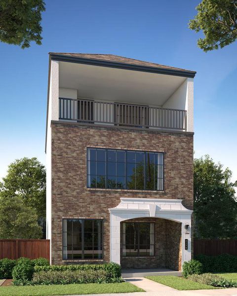 New construction Single-Family house Lexington Traditional, 8120 Bromley Drive, Dallas, TX 75231 - photo