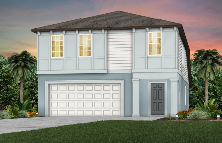 New construction Single-Family house 6215 Broad Field Ave, Apollo Beach, FL 33572 Sonora- photo