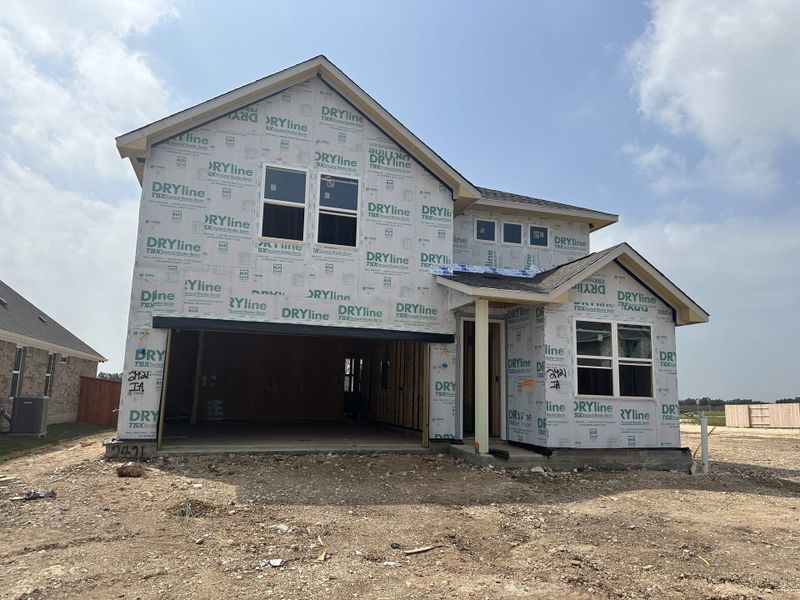 New construction Single-Family house 2421 Walking Y Road, Georgetown, TX 78628 Cassidy Homeplan- photo