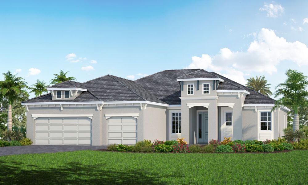 New construction Single-Family house Sanibel 2, 2618 Paradise Plum Drive, Sarasota, FL 34240 - photo