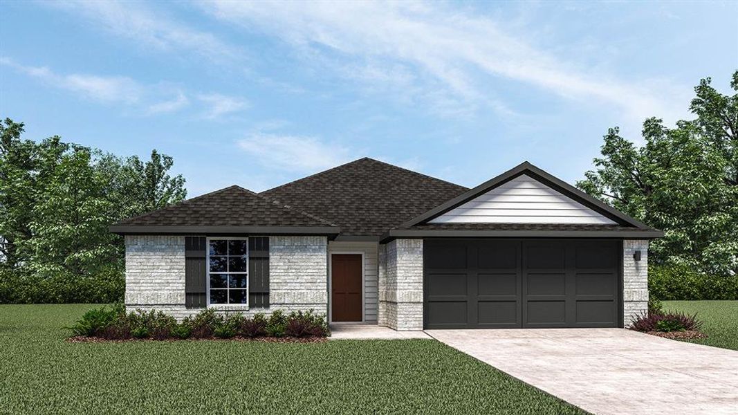 New construction Single-Family house 1210 Saddlehorn Drive, Denton, TX 76209 - photo