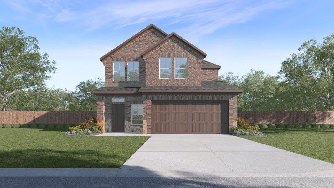 New construction Single-Family house 3901 Lyndhurst Ave, Little Elm, TX 75068 HANNA- photo
