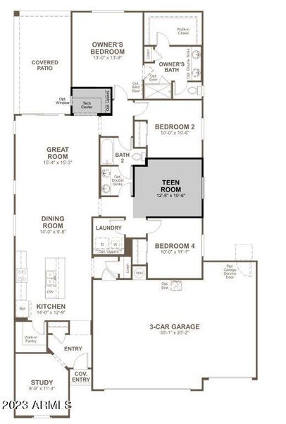 Tuscany Lot 113 Sunstone Floor Plan