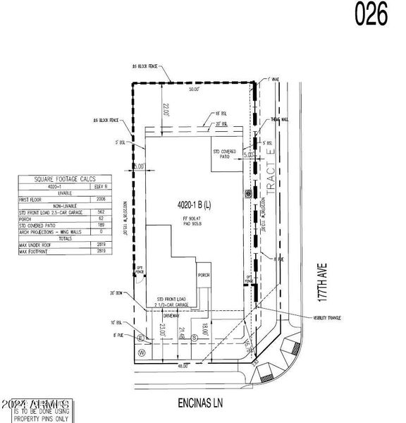 Plot Plan