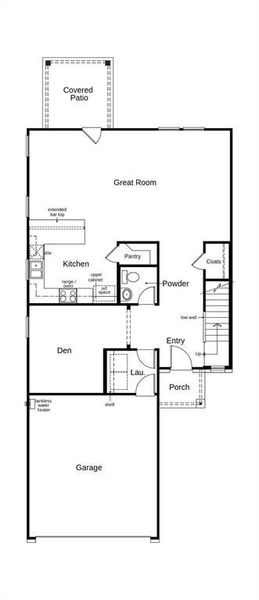 This floor plan features 3 bedrooms, 2 full baths, 1 half bath and over 2.200 square feet of living space.