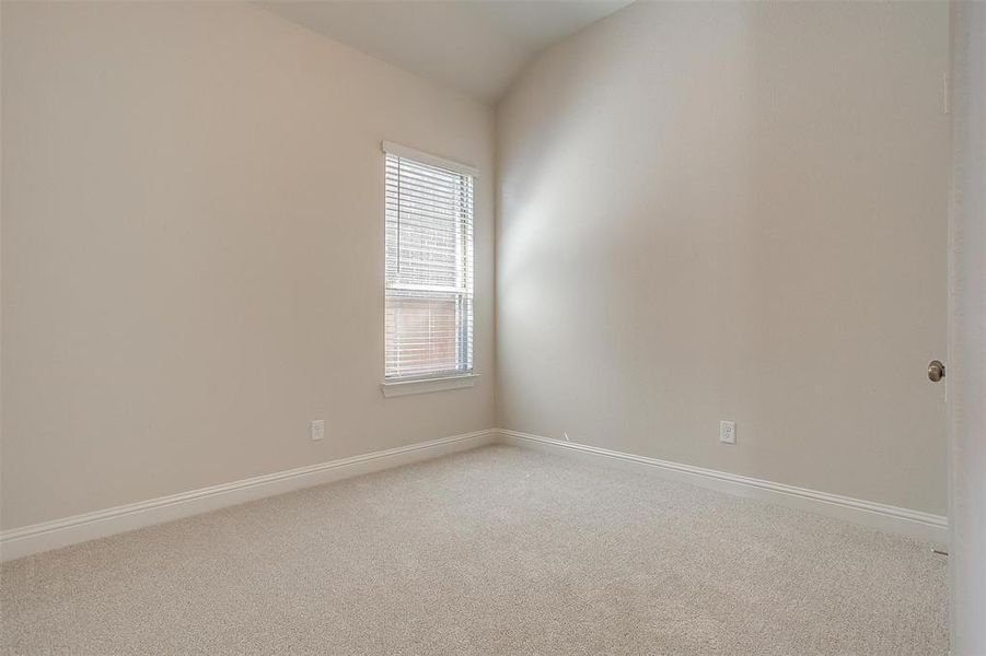 Unfurnished room featuring carpet floors