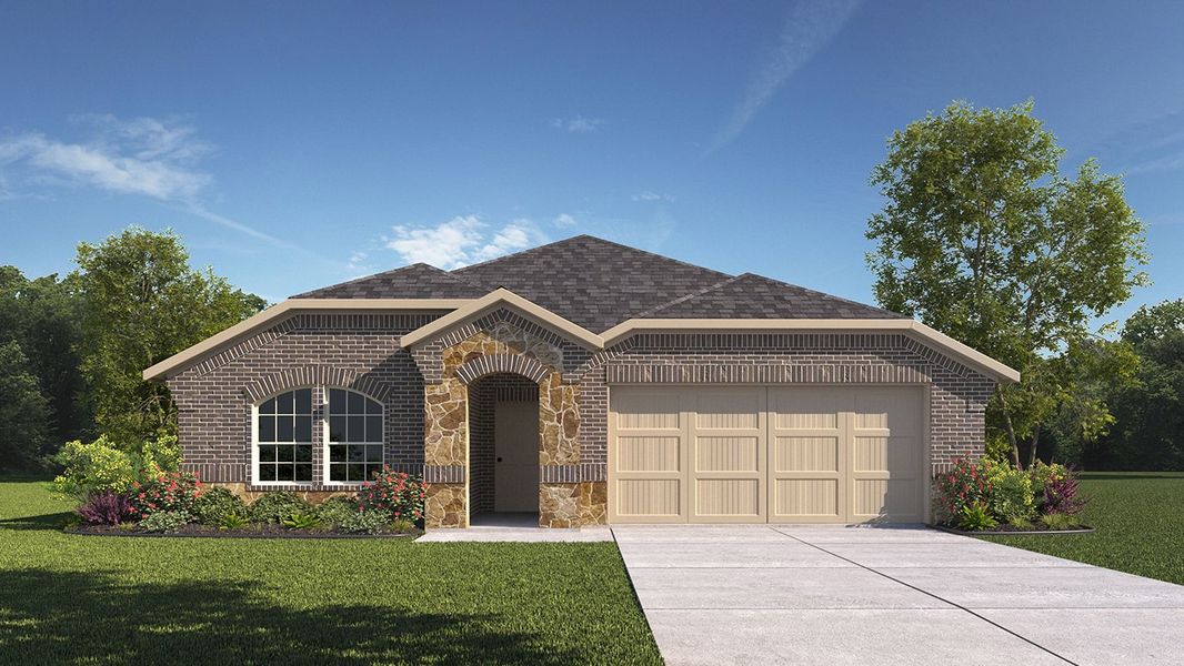New construction Single-Family house 4155 Rim Trl, Forney, TX 75126 1829 Brookview- photo