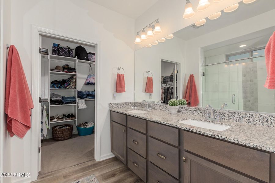 Master Bath Double Sinks