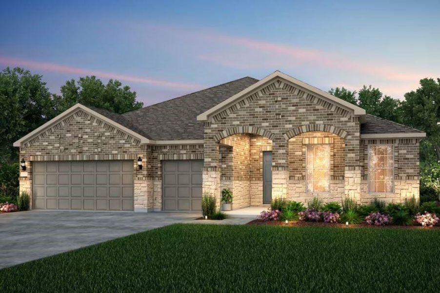 New construction Single-Family house 209 Saddlebred Ln, Georgetown, TX 78633 Renown- photo