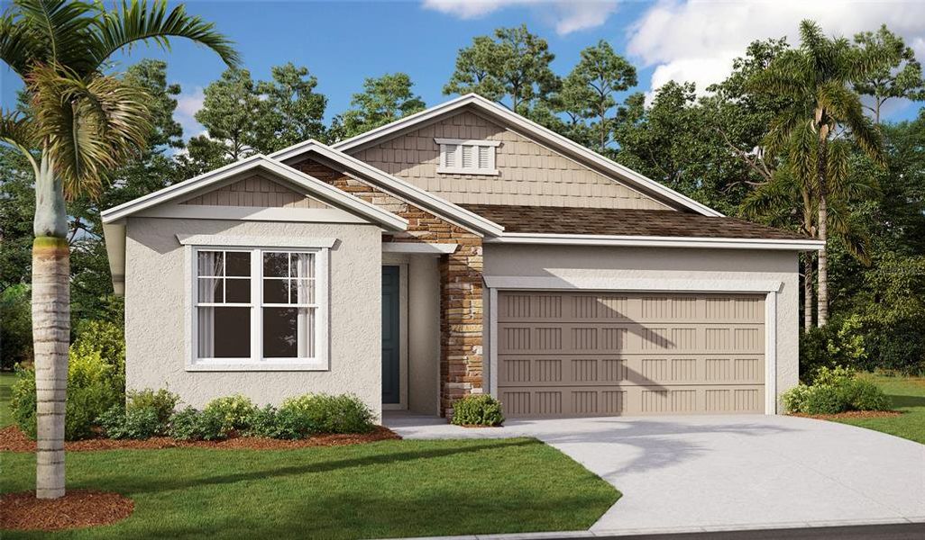 New construction Single-Family house 938 Heirloom Drive, Haines City, FL 33844 Emerald- photo