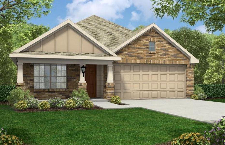 New construction Single-Family house 2507 Solano Lane, Baytown, TX 77523 The Oakshire- photo