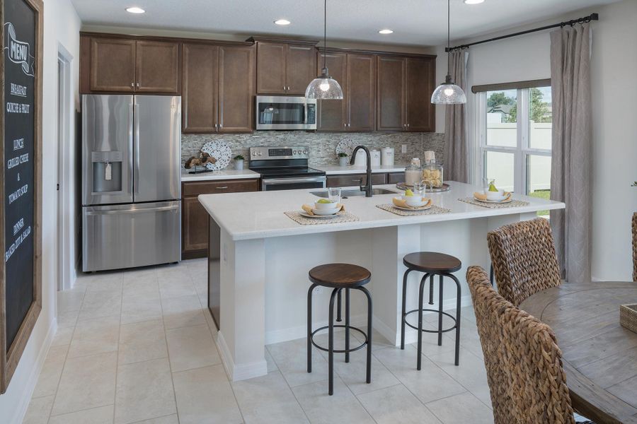 Newcastle Kitchen | Trinity Place | New Homes in St. Cloud, FL | Landsea Homes