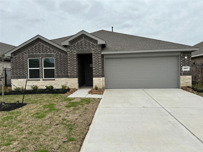 New construction Single-Family house 4965 Almond Terrace Drive, Katy, TX 77493 Split - photo