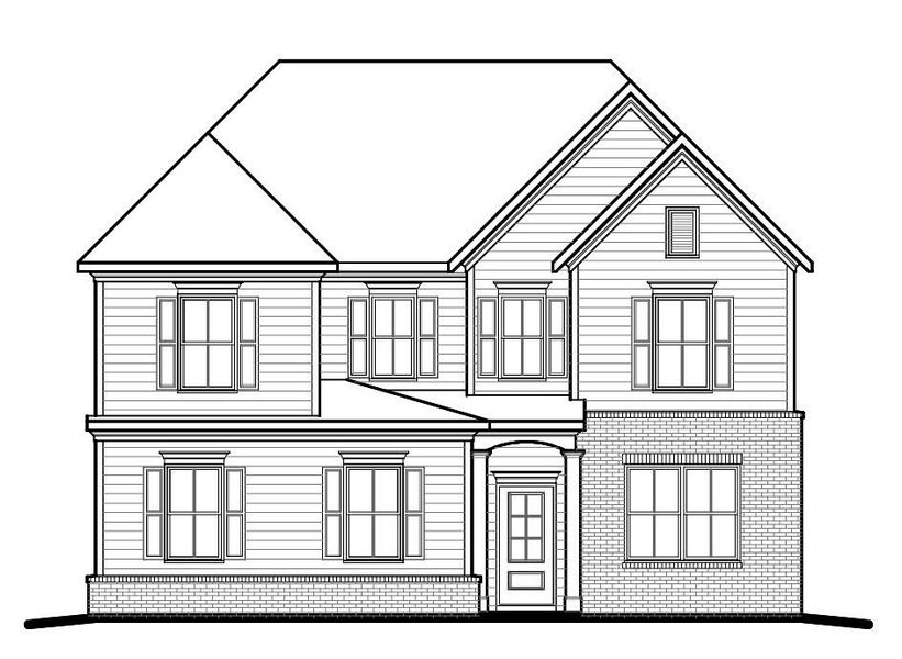 New construction Single-Family house 104 Prescott Manor Drive, Canton, GA 30115 Abney- photo