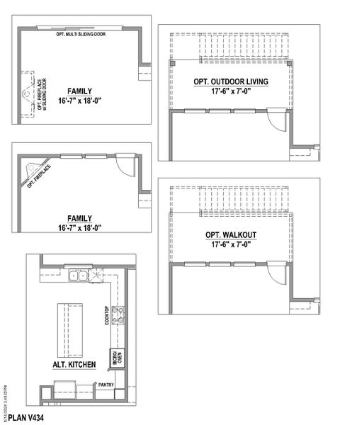 Plan V434 Options 1