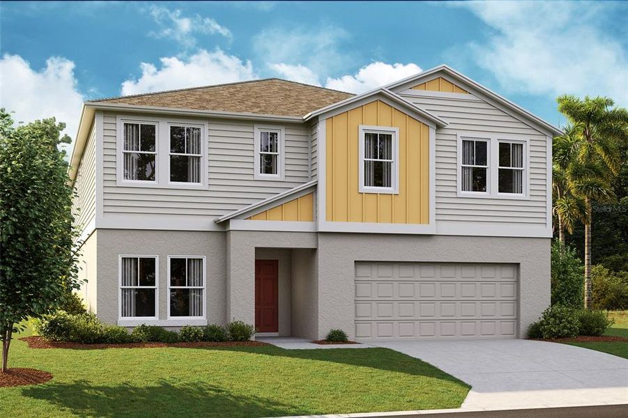 New construction Single-Family house 2474 Oakwood Lane, Davenport, FL 33837 Mariana- photo