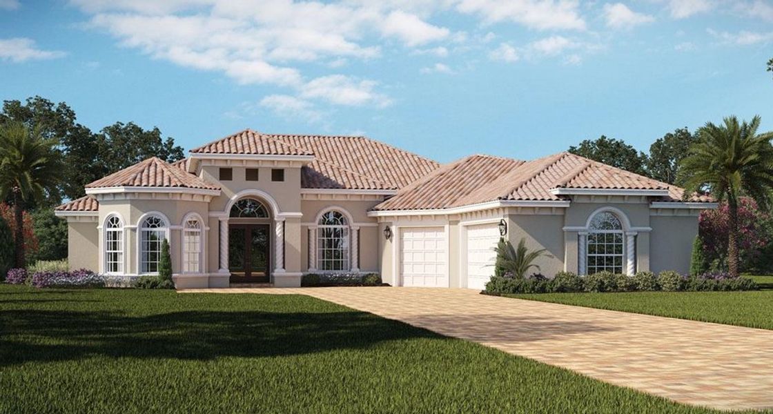 New construction Single-Family house Arezzo, 27 Longview Parkway, Palm Coast, FL 32137 - photo