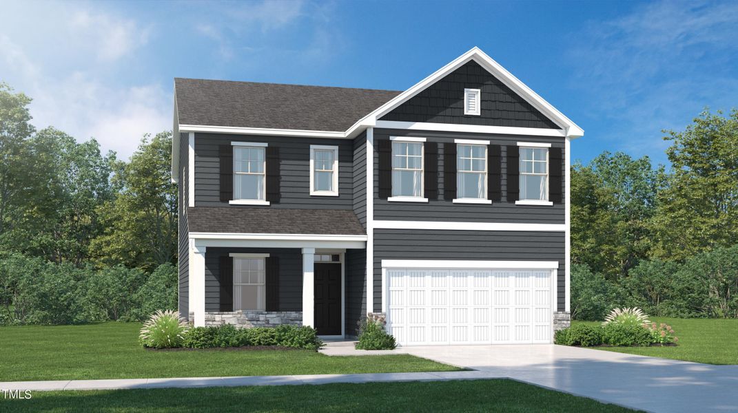 New construction Single-Family house 321 Willard Forest Drive, Unit Lansford G, Wendell, NC 27591 - photo