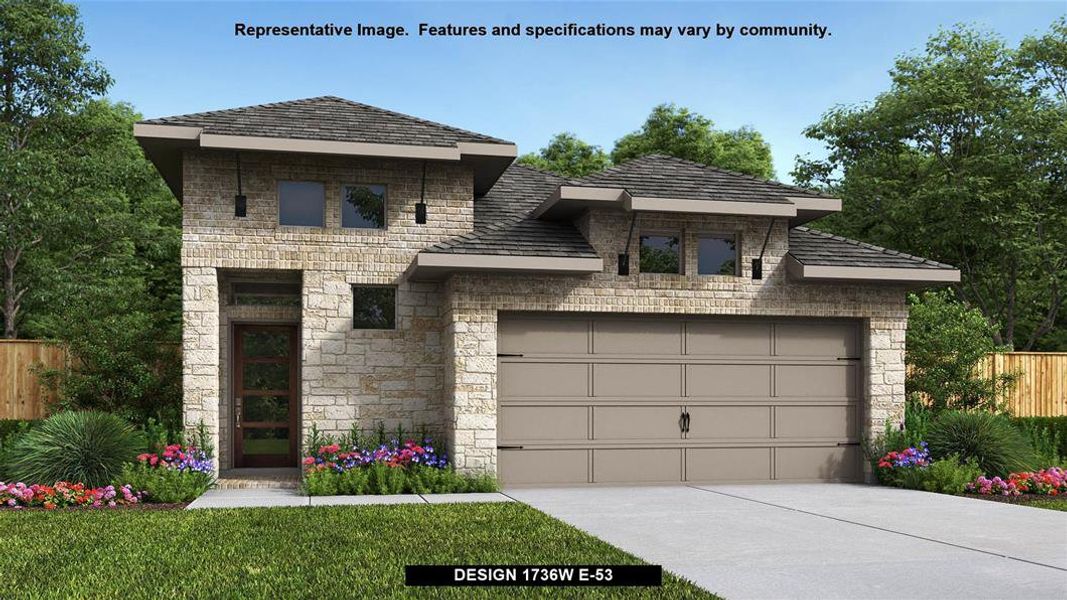 New construction Single-Family house 308 Mallorn Lane, Montgomery, TX 77316 Design 1736W- photo